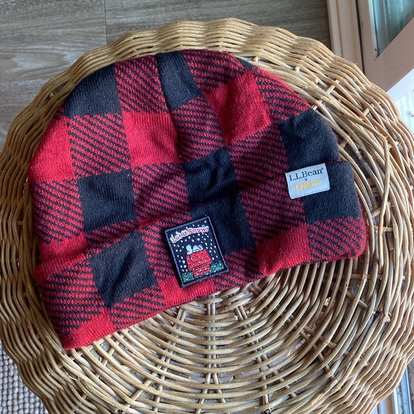 Kids' L.L.Bean X Peanuts Print Beanie - Picture 3 of 5